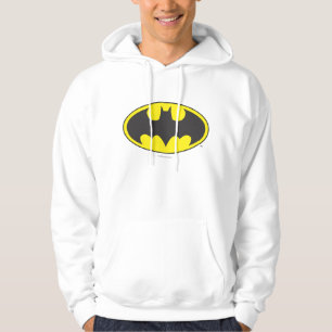 Batman Symbol   Bat Oval Logo Hoodie
