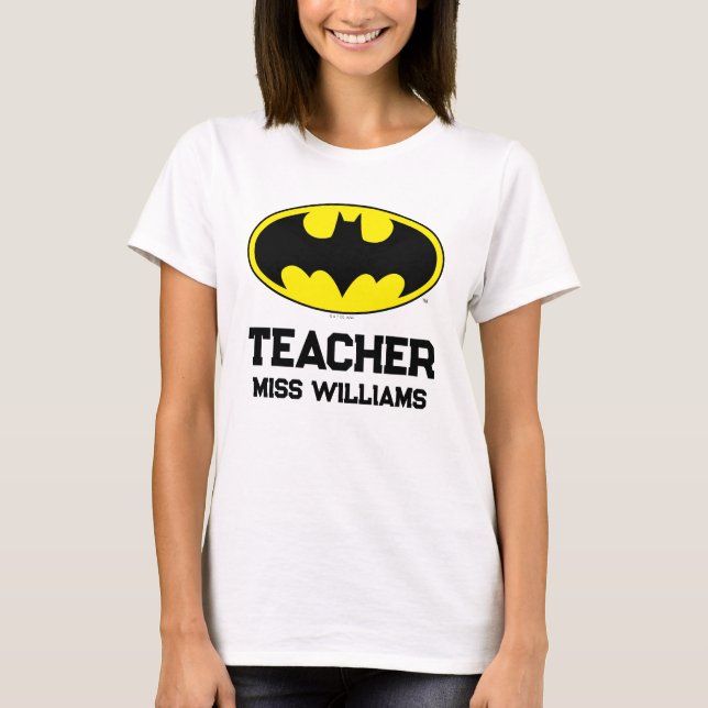 Batman Symbol | Bat Oval Logo T-Shirt (Front)