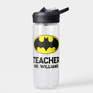 Batman Symbol   Bat Oval Logo Water Bottle