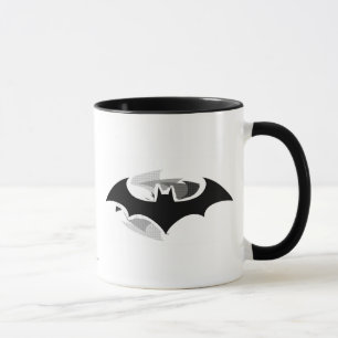 Batman Symbol Black Shadow Logo Mug