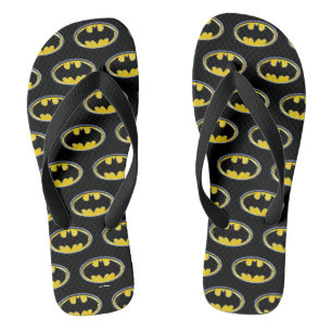 Batman Symbol   Classic Logo Flip Flops