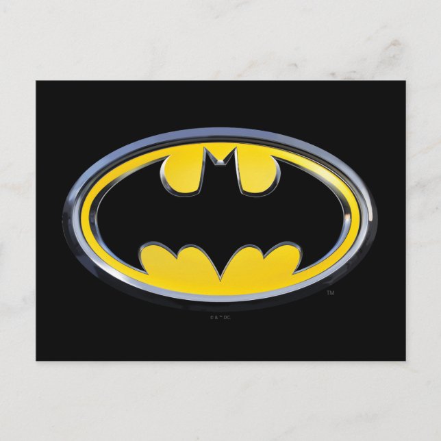 Batman Symbol | Classic Logo Postcard (Front)
