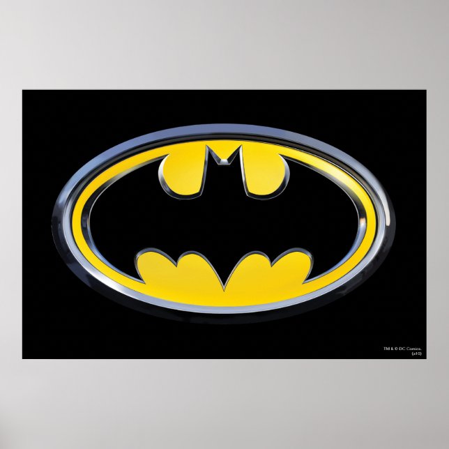 Batman Symbol | Classic Logo Poster | Zazzle
