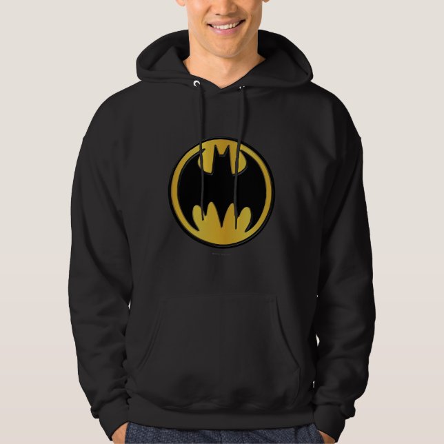 Batman Symbol | Classic Round Logo Hoodie (Front)