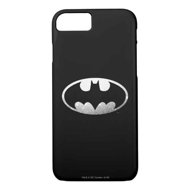 Batman Symbol | Grainy Logo Case-Mate iPhone Case (Back)
