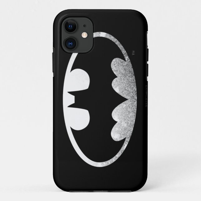 Batman Symbol | Grainy Logo Case-Mate iPhone Case (Back)