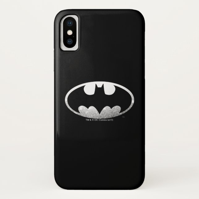 Batman Symbol | Grainy Logo Case-Mate iPhone Case (Back)
