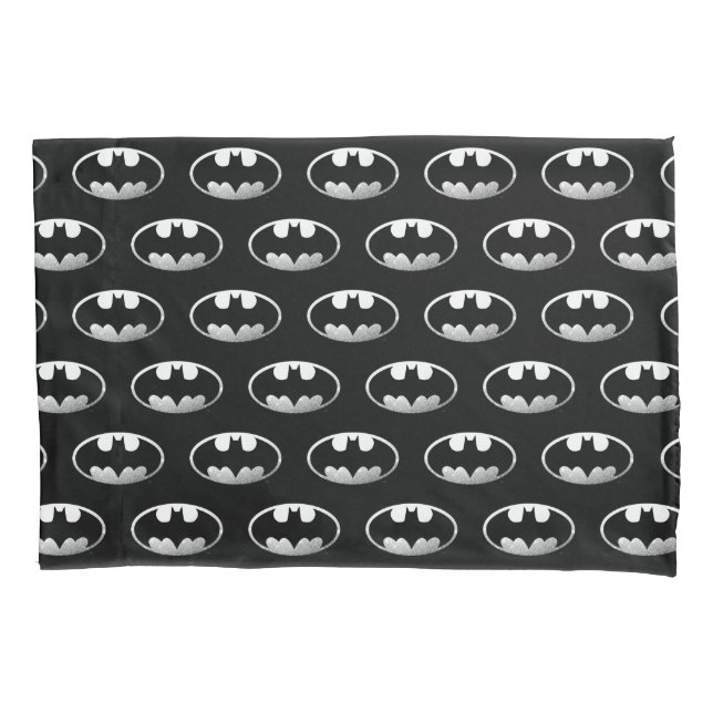 Batman Symbol | Grainy Logo Pillowcase (Front)