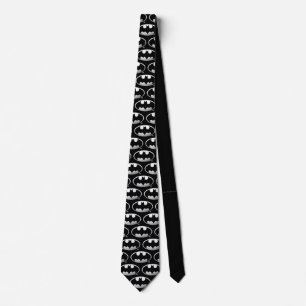 Batman Symbol   Grainy Logo Tie