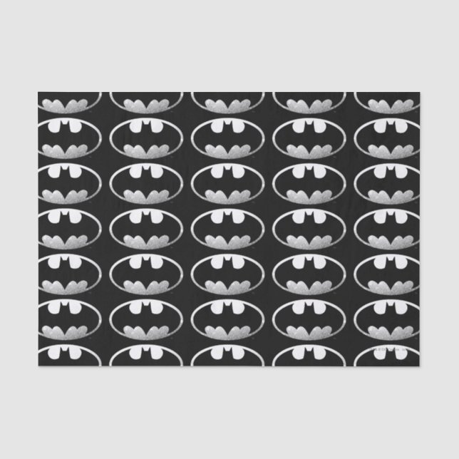 Batman Symbol | Grainy Logo Tissue Paper (Front)