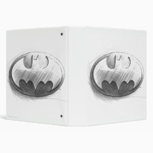 Batman Symbol Insignia Drawing Logo Binder