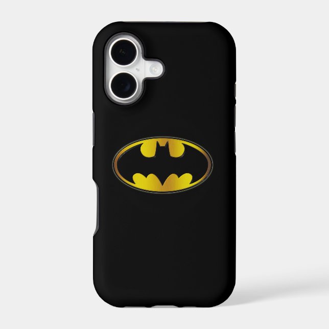Batman Symbol | Oval Gradient Logo (Back)