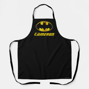 Batman Symbol   Oval Gradient Logo Apron