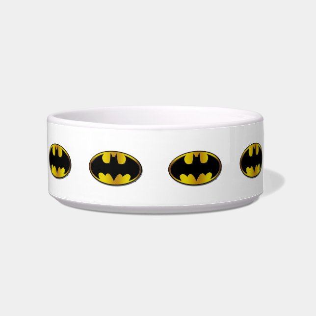 Batman Symbol | Oval Gradient Logo Bowl (Right)