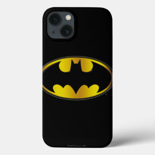 Batman Symbol Oval Gradient Logo iPhone 13 Case