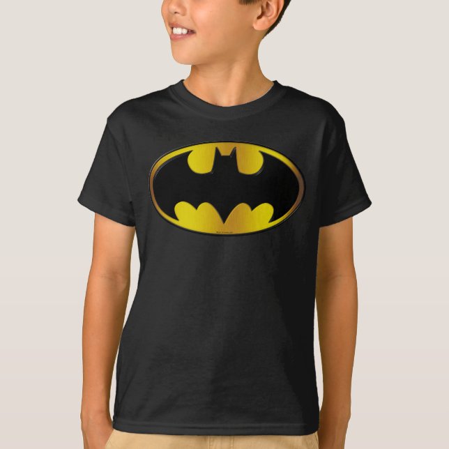 Batman Symbol | Oval Gradient Logo T-Shirt (Front)