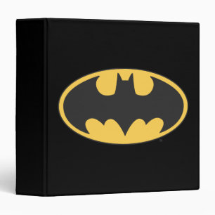 Batman Symbol   Oval Logo Binder