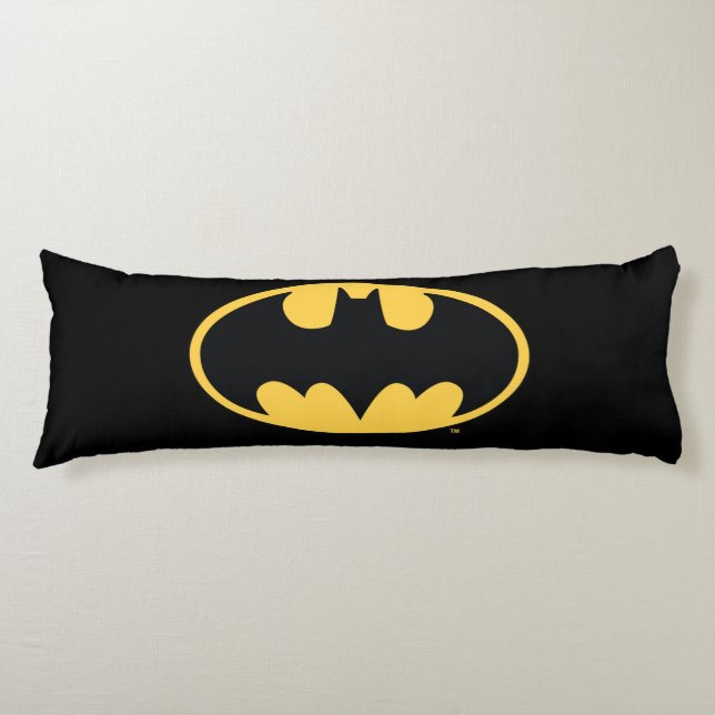 Batman Symbol | Oval Logo Body Pillow (Front)