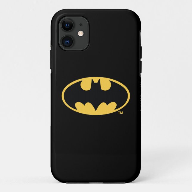 Batman Symbol | Oval Logo Case-Mate iPhone Case (Back)