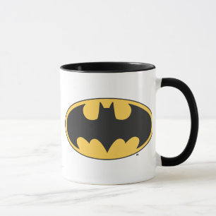 Batman Symbol Oval Logo Mug