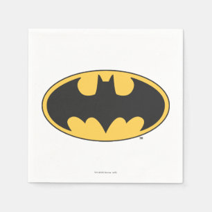 Batman Symbol   Oval Logo Napkin