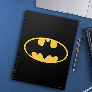 Batman Symbol   Oval Logo Notebook