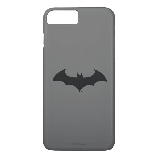 Batman Symbol | Simple Bat Silhouette Logo Case-Mate iPhone Case (Back)