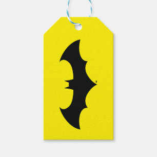 Batman Symbol Simple Bat Silhouette Logo Gift Tags