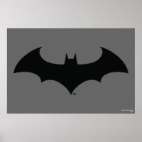 Batman Symbol | Simple Bat Silhouette Logo