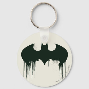 Batman Symbol   Spraypaint Logo Keychain