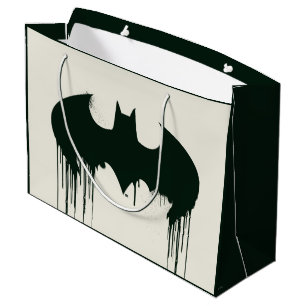 Batman Symbol   Spraypaint Logo Large Gift Bag
