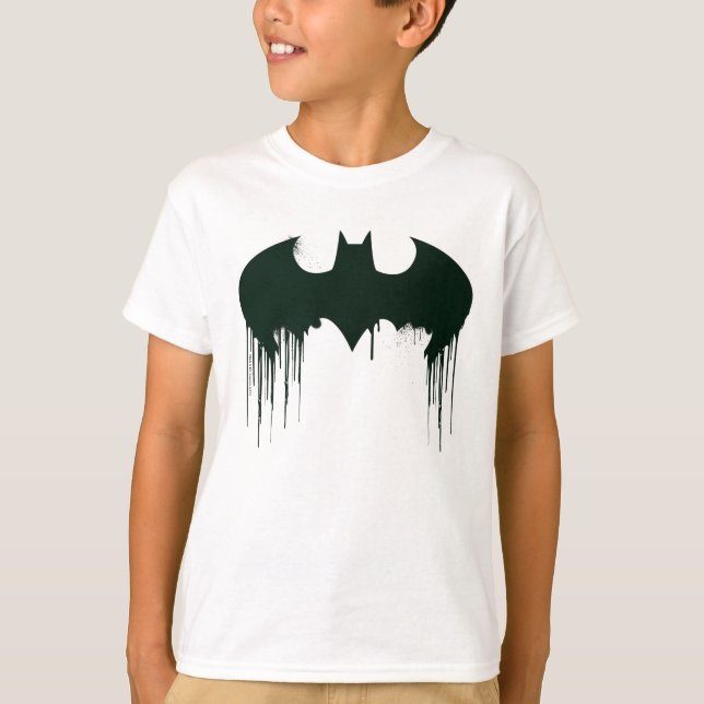 Batman Symbol | Spraypaint Logo T-Shirt (Front)