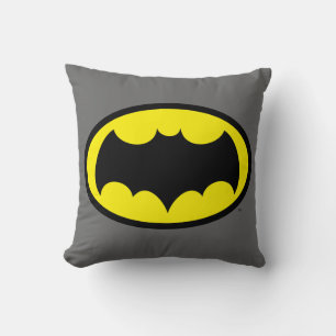 Batman Symbol Throw Pillow