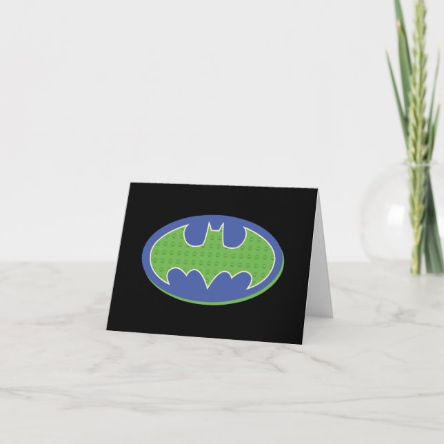 Batman | Symbole pourpre et vert (Devant)