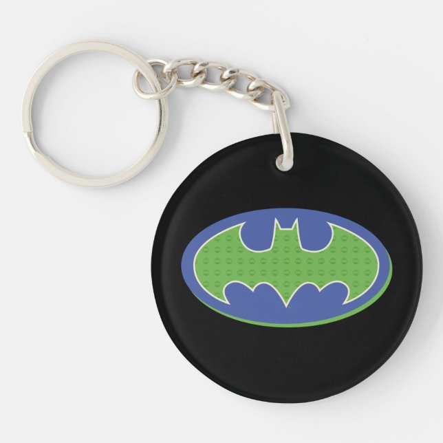 Batman | Symbole pourpre et vert (Devant)