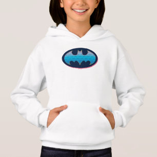 Batman Symbole rose et bleu