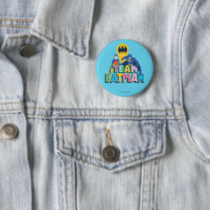 Batman   Team Batman 2 Inch Round Button