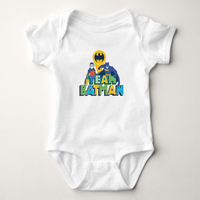 Batman | Team Batman Baby Bodysuit (Front)