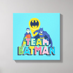 Batman   Team Batman Canvas Print