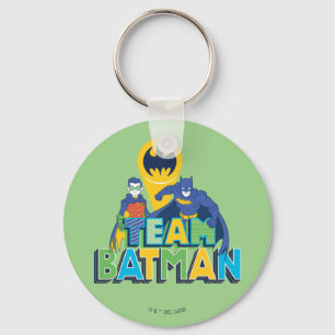 Batman   Team Batman & Robin Keychain