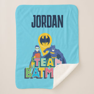 Batman Team Batman Sherpa Blanket