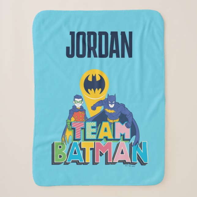 Batman | Team Batman Sherpa Blanket (Front)