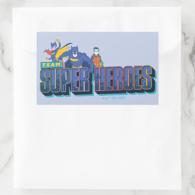 Batman | Team Super Heroes Sticker (Bag)