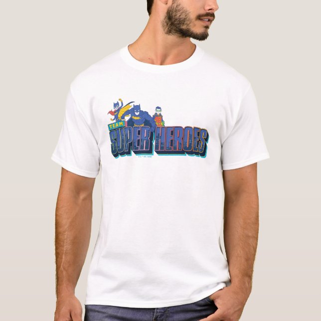 Batman | Team Super Heroes T-Shirt (Front)