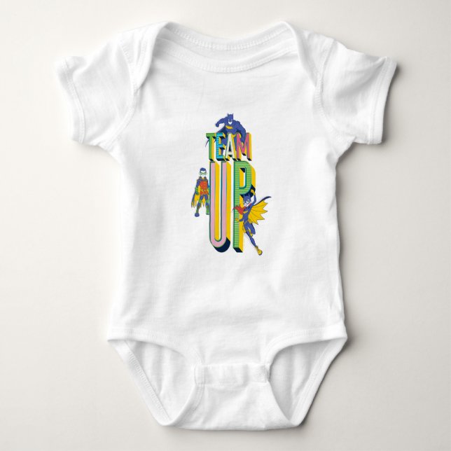 Batman | Team Up Baby Bodysuit (Front)