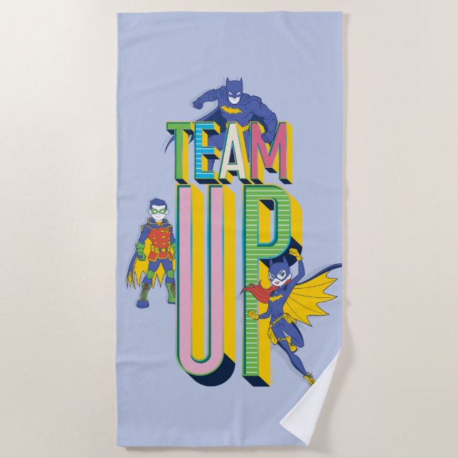 Batman | Team Up Beach Towel (Front)