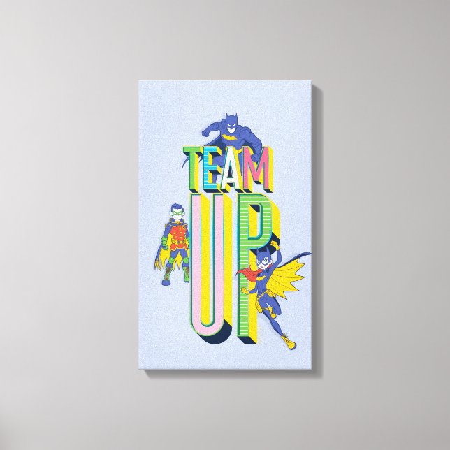 Batman | Team Up Canvas Print (Front)