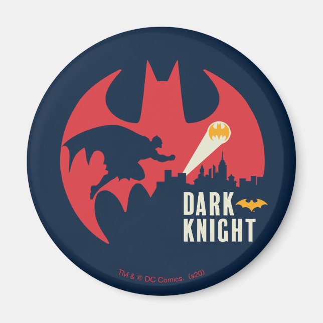Batman The Dark Knight Bat Logo Magnet (Front)