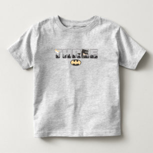 Batman Third Birthday Toddler T-shirt