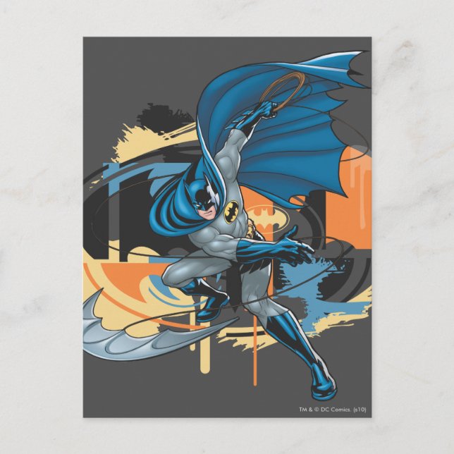 Batman Throw Postcard (Front)
